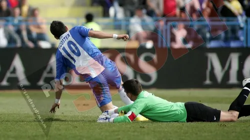 FOTO** Florin Costea a fost accidentat de Brăneț și a părăsit terenul în lacrimi!