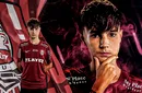 CFR Cluj şi-a prezentat noua achiziție: „La 18 ani e talentat şi ambițios”