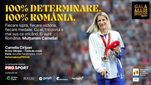 Camelia Ciripan, premiată la Gala Mari Sportivi 2024! A câștigat medalia de bronz la paratenis de masă, la Jocurile Paralimpice de la Paris 2024