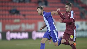 Voluntari - ACS Poli Timișoara 1-0. Cernat a marcat în ultima secundă dintr-un penalty comis de Oliva
