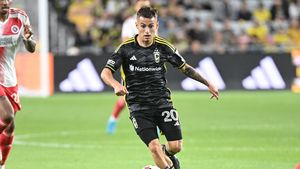 O jurnalistă din SUA a reacționat, după ce l-a văzut pe Alex Mățan că a marcat un hattrick. Detaliul remarcat de ziaristă: „Asta mi-a zis în ianuarie”