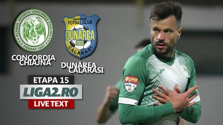 Surpriză imensă la Chiajna, unde Concordia n-a putut învinge Dunărea Călăraşi, echipă care venea după opt eșecuri consecutive. Echipa lui Claudiu Niculescu e amorțită în atac, în ciuda vedetelor pe care le are