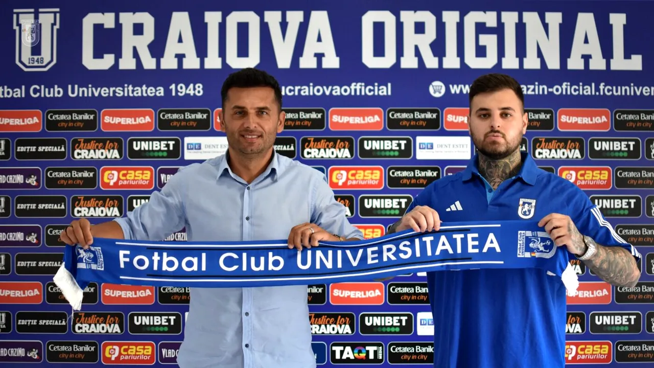 ProSport, confirmat: FC U Craiova l-a prezentat oficial pe Nicolae Dică în funcția de antrenor principal! Ce înțelegere a semnat fostul tehnician de la FCSB, FC Argeș și CS Mioveni