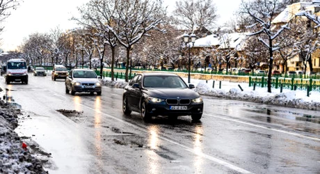 Sancțiune iarna pentru șoferi. Amendă chiar FĂRĂ anvelope de vară. Îți confiscă și certificatul de înmatriculare