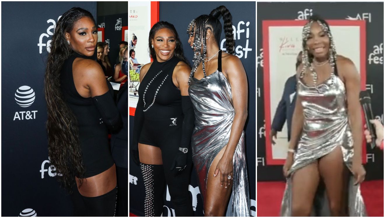 Serena și Venus Williams, apariții de infarct la premiera filmului lor biografic! Will Smith joacă rolul tatălui surorilor | FOTO