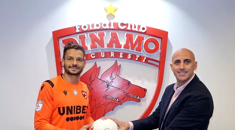 OFICIAL | Portarul Rene Romen Hinojo a semnat cu Dinamo! Pe ce perioadă se întinde contractul celui care l-a făcut pe Cătălin Straton să „plângă”