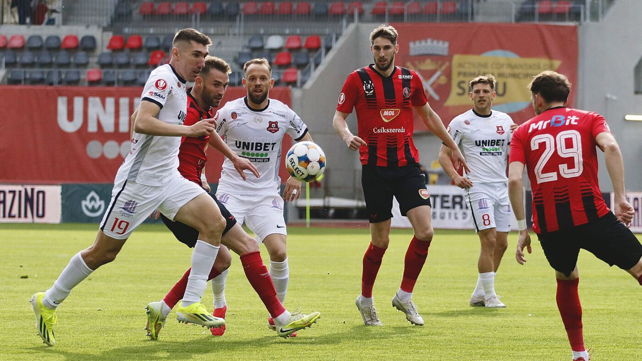 FC Hermannstadt - FK Csikszereda 0-0, în etapa 6 din play-out-ul Superligii. Oaspeții nu au marcat, deși au jucat ultimul sfert de oră în inferioritate