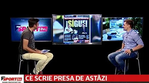 Revista presei la ProSport LIVE. VIDEO | Ce scriu astăzi cele mai importante publicații din Europa