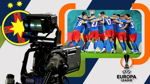 Cine transmite la TV PAOK- FCSB