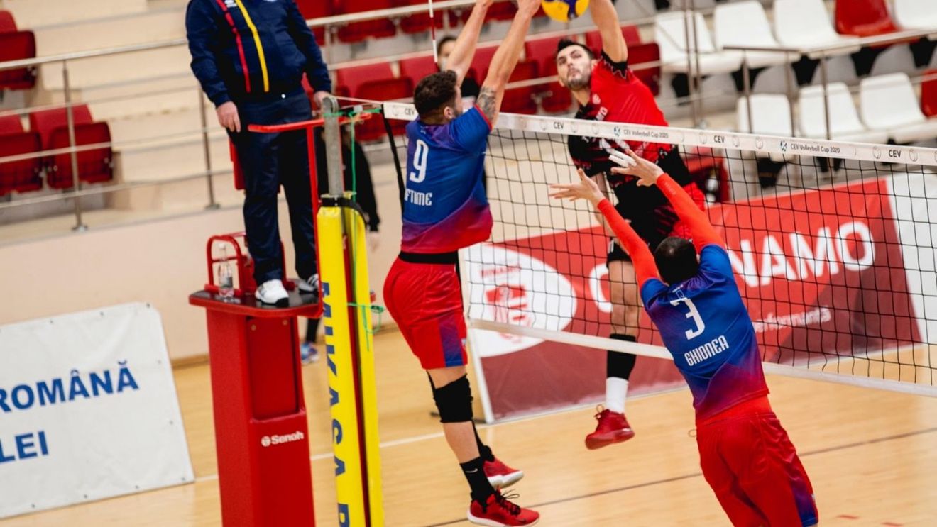 Volei masculin: Dinamo învinge Steaua în doar 80 de minute. Toate rezultatele primului turneu în returul Diviziei A1