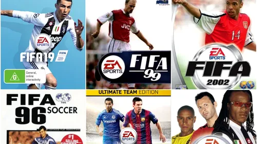Astăzi se lansează FIFA 2020! FOTO | Ce vedetă se află pe coperta jocului din acest an şi cum a arătat „coverul” din ’94 până în prezent