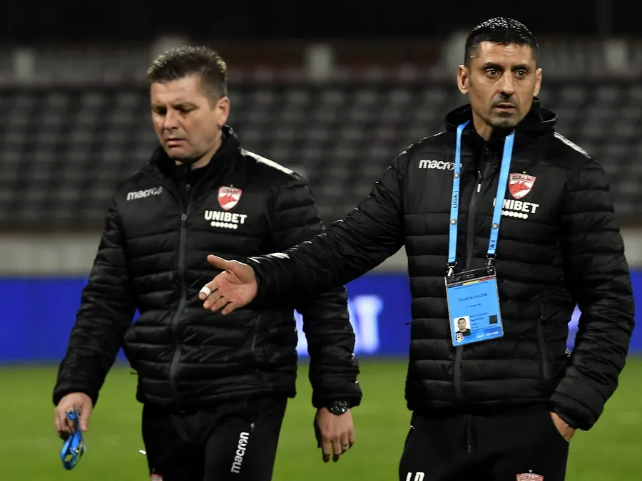 Dușan Uhrin (stânga) și Dănciulescu au mai colaborat în precedentul mandat de la Dinamo al cehului