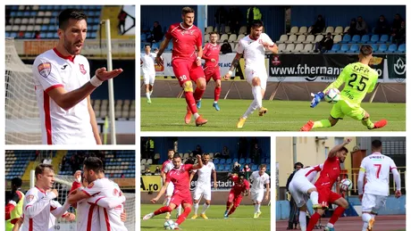 Interzis cardiacilor! FC Hermannstadt a câștigat în ultimele secunde derby-ul Sibiului cu CS Comunal Șelimbăr. Buhăcianu, eroul echipei lui Măldărășanu