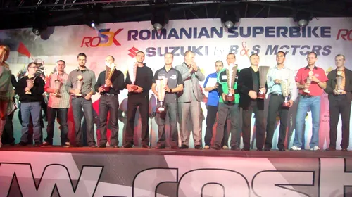 Cei mai buni motocicliști din România au fost premiați