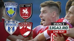 Dinamo pierde la Târgu Jiu, cu Viitorul Pandurii, și o ia la vale în Liga 2. CS Comunal Șelimbăr a revenit pe primul loc după ce a întors scorul și a învins Progresul Spartac