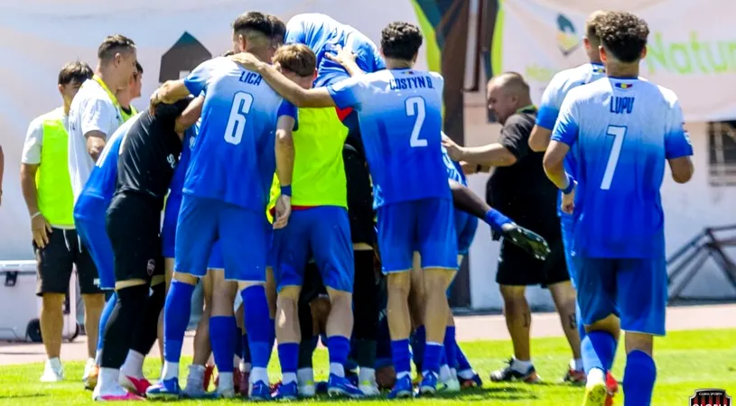 CS Gloria Bistrița forțează obținerea dreptului de promovare din Liga 2 în SuperLiga! Paul Șomodean: ”Oamenii care ne susțin se luptă să obțină acest lucru”