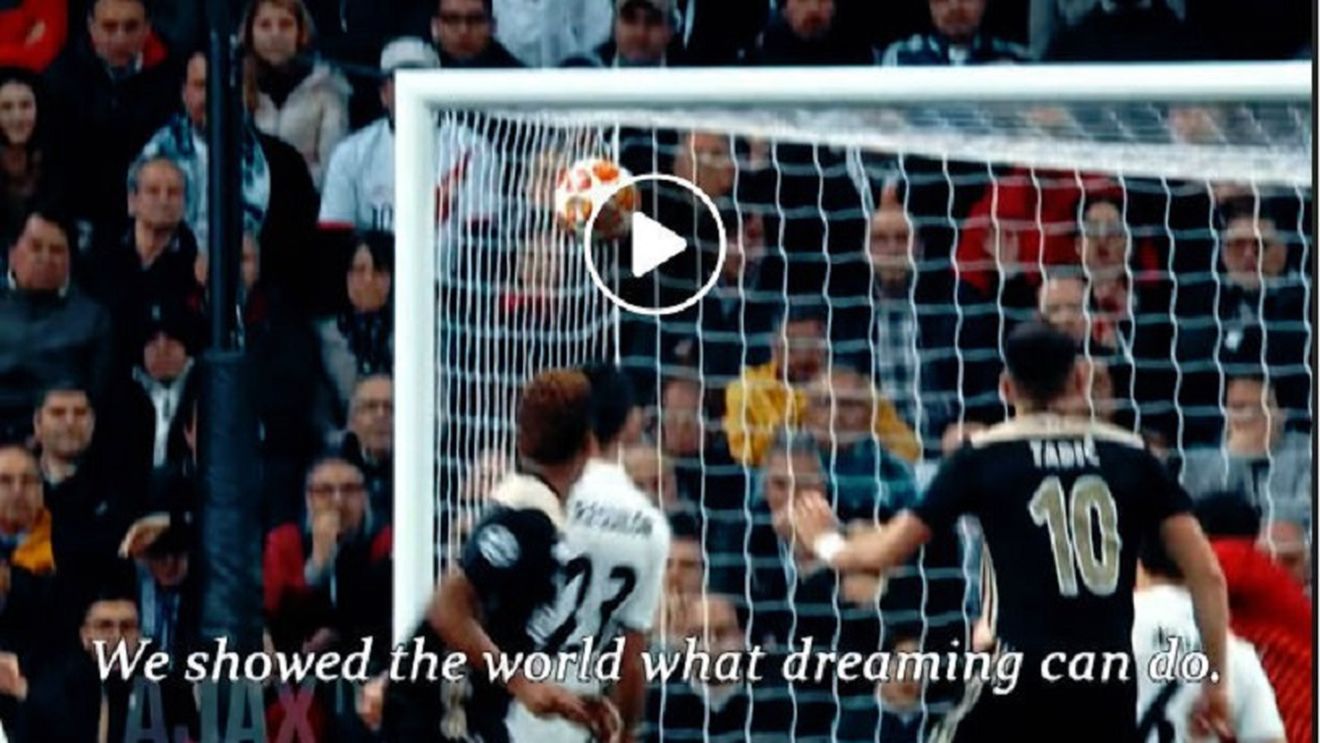 Când Ajax și Armin van Buuren ne cheamă în viitor: "This is what we love. This is who we are. Giving dreamers believe. Today we cry. But we will rise. Rise like we always do"