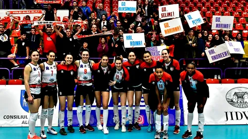 Au luat-o înaintea CSM-ului! Volei Alba Blaj s-a calificat în premieră în turneul Final 4 al Ligii Campionilor. Prima finală de Champions League la București, după o pauză de 8 ani