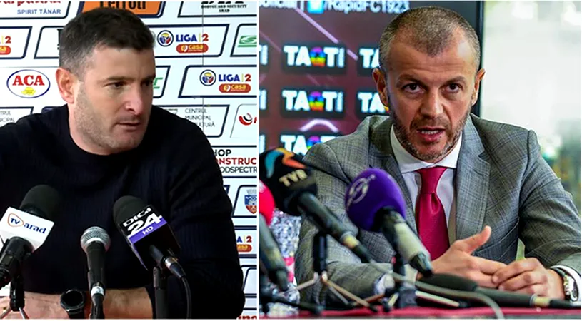 Rapid consideră că UTA e favorită la locul 1 și dacă rămâne fără jumătate dintre punctele obținute. Ovidiu Burcă îl acuză pe Laszlo Balint de subiectivism: ”Are dreptate până într-un anumit punct. Chiar nu înțeleg unde ar fi problema”