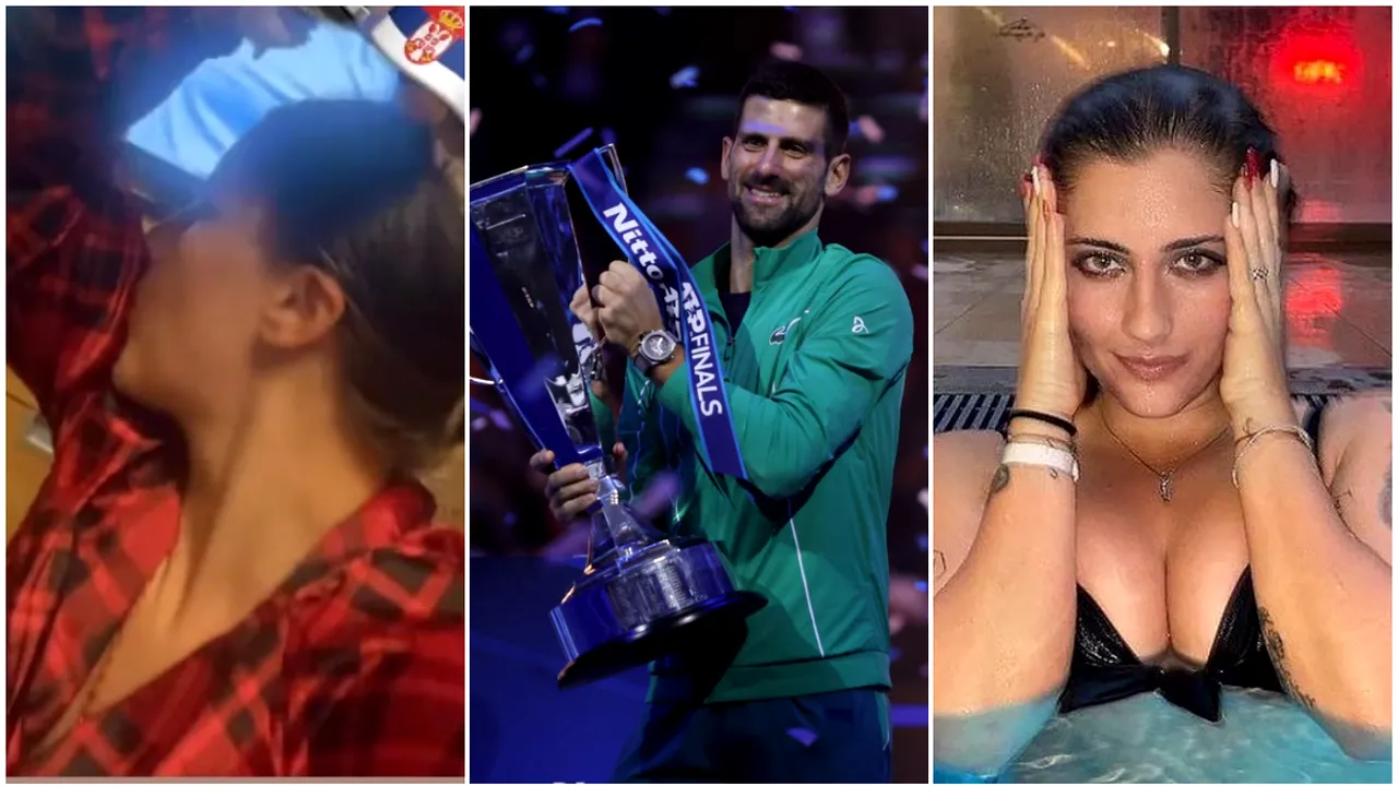 Rebela tenisului românesc nu s-a putut abține după ce Novak Djokovic a câștigat Turneul Campionilor! Andreea Prisacariu, show total în fața televizorului | VIDEO