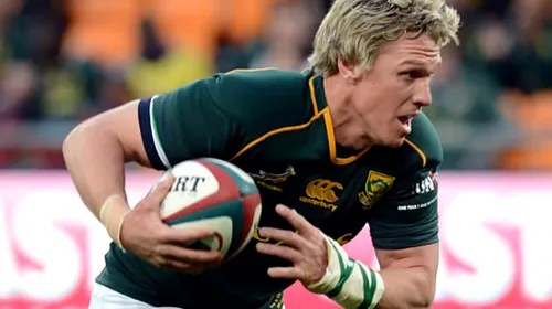Căpitanul Africii de Sud nu va mai evolua la Cupa Mondială de rugby
