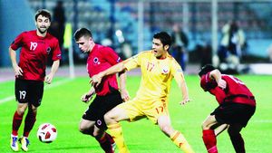 Cea mai bună lecție de patriotism: "Știu tot imnul!"** 'Sârbul' Luchin a presimțit golul și i-a provocat o mare dezamăgire unui coleg