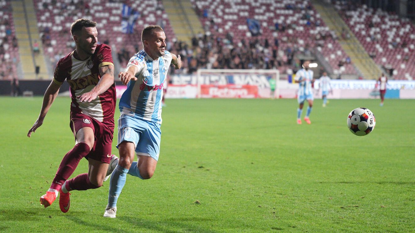 Corvinul Hunedoara - CFR Cluj se joacă în etapa 5 din Superliga. A început repriza a doua a meciului de la Arad