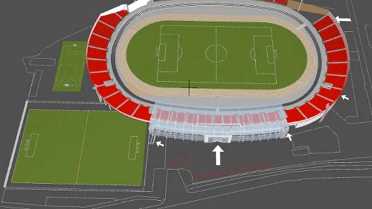 Nu sunt siguri că vor avea echipă în Liga 2, dar vor stadion modern: 