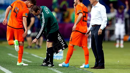 Selecționerul Olandei:** „Am avut un număr incredibil de ocazii, dar doar golurile contează în fotbal”