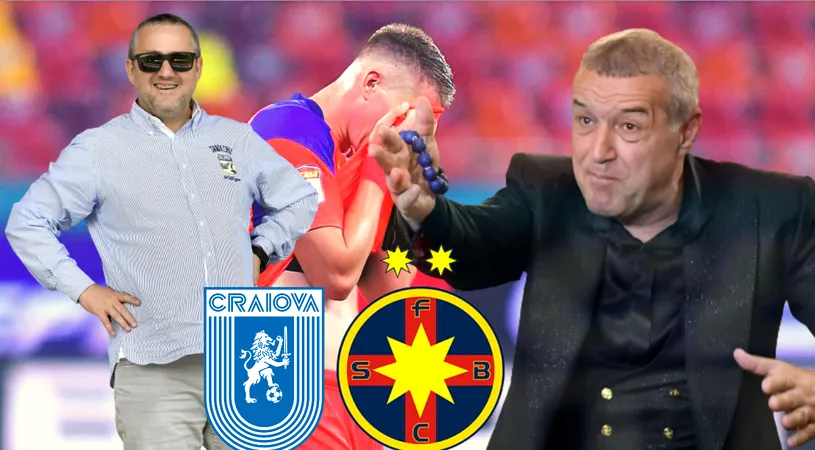 Gigi Becali vrea ajutorul Universității Craiova, după ce acum doi ani a „ajutat-o” să piardă titlul! Ce le-a transmis Reghecampf celor de la FCSB