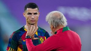 Cristiano Ronaldo a stabilit un nou record și a postat un singur cuvânt în ziua în care a devenit primul fotbalist din istorie care marchează la cinci ediții ale Campionatului Mondial