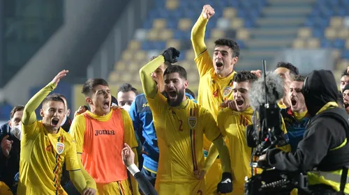 Cine transmite meciurile României U21 de la Campionatul European. Partidele pot fi urmărite și în Republica Moldova
