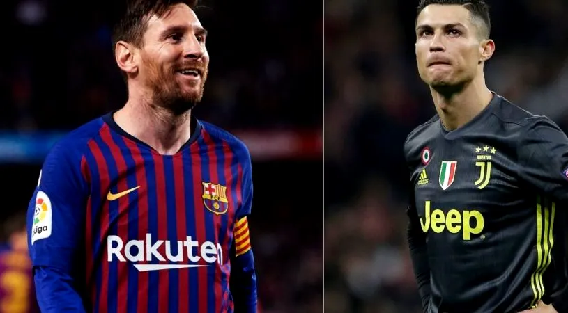 Cristiano Ronaldo și Lionel Messi, detronați în premieră în topul celor mai bine plătiți sportivi din lume