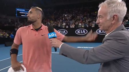 Nick Kyrgios nu e de piatră! John McEnroe l-a lăsat fără cuvinte! Moment impresionant la Australian Open | VIDEO