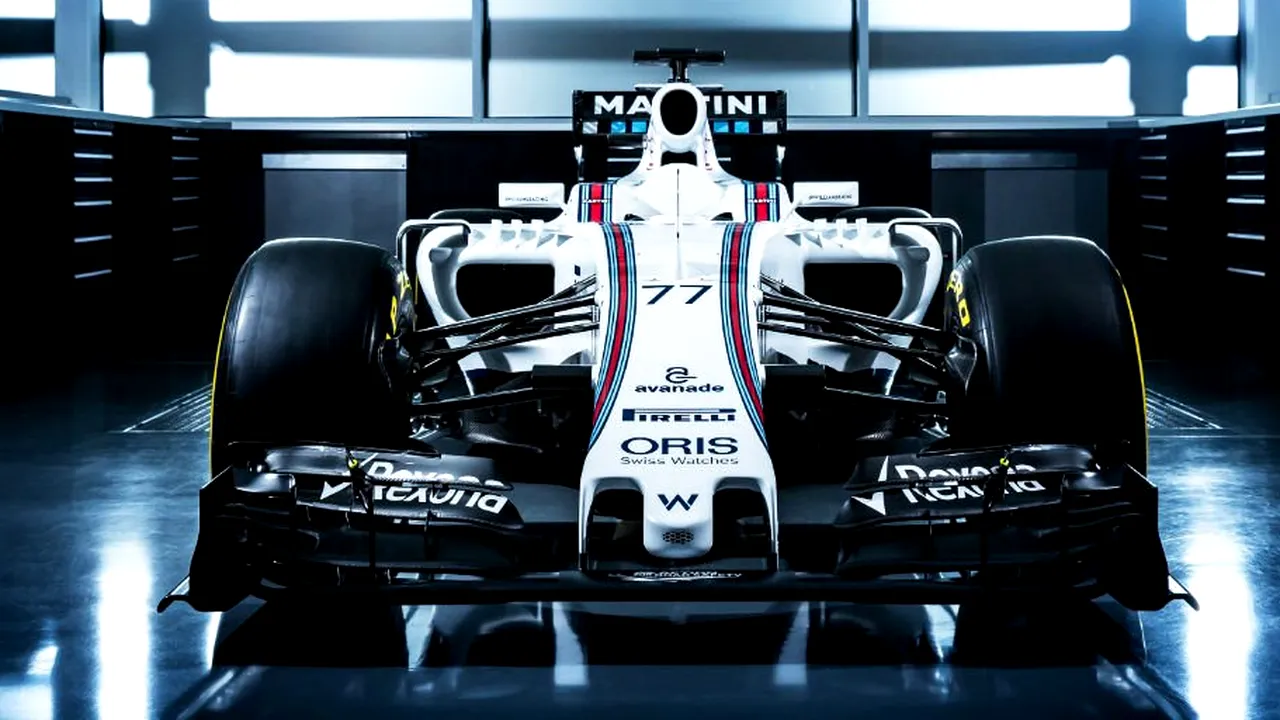 Formula 1: Williams și-a prezentat monopostul FW38 pentru 2016, cu obiectivul de a rămâne pe podium | FOTO