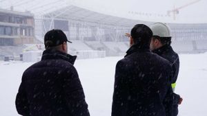 E aproape gata „bijuteria” de 83.600.000 de euro din orașul istoric al României! Răzvan Burleanu a inspectat noul stadion