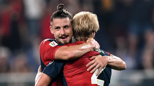 Radu Drăgușin, lăudat de Gazzetta dello Sport după ce nou-promovata Genoa a răpus-o pe Lazio pe Stadio Olimpico. Cum l-a ținut în frâu pe un fost câștigător al Ghetei de Aur: „Nu-i permite lui Ciro Immobile să se întoarcă”