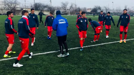 Pregătiri în linie dreaptă pentru Chindia, echipă care joacă în redeschiderea sezonului!** Următorii doi adversari din amicale ai trupei lui Viorel Moldovan