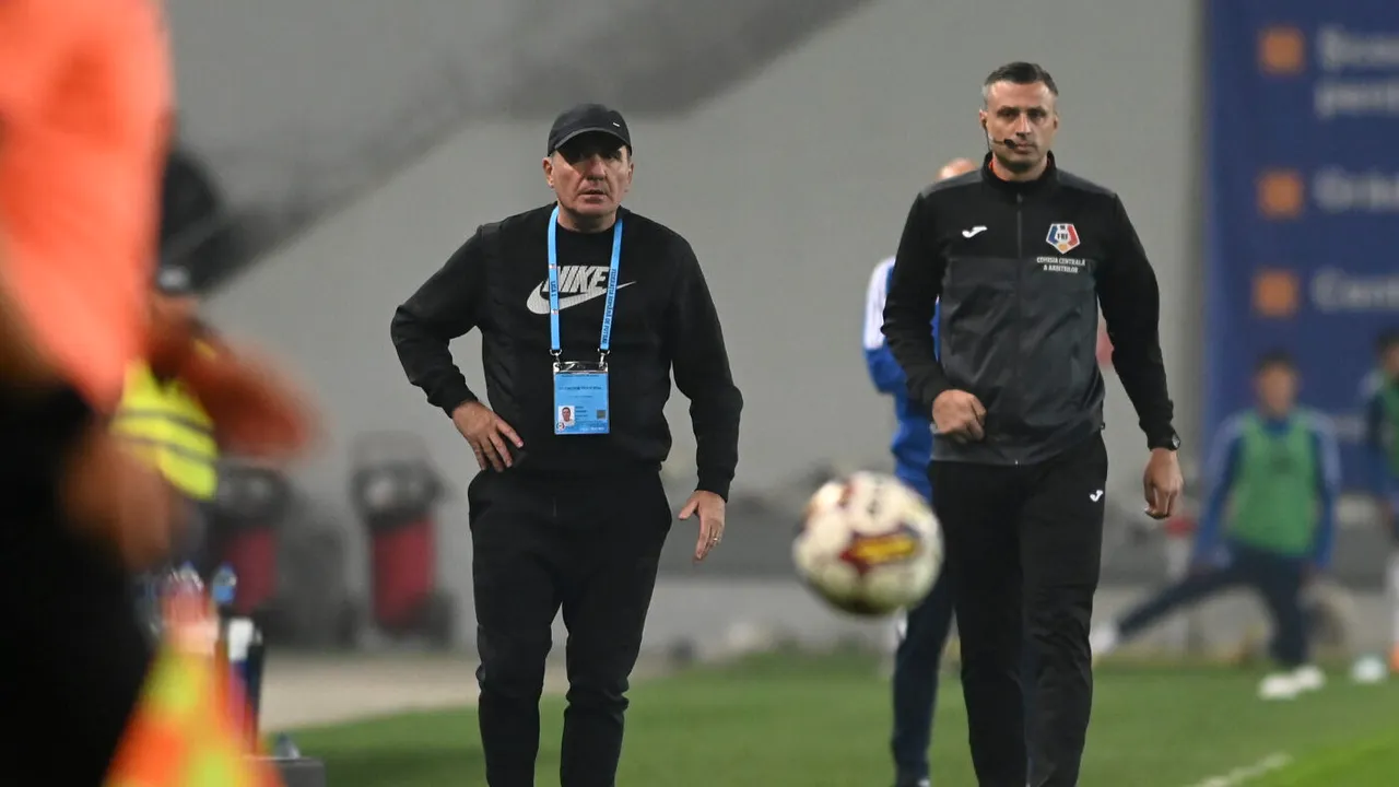Gică Hagi trage semnalul de alarmă după victoria cu FC U Craiova. „Am fost dominați, nu mai suntem ca înainte!” Ce le-a cerut elevilor săi