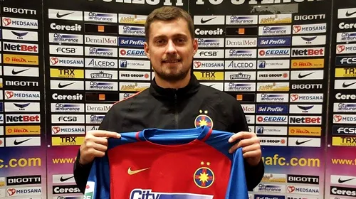 OFICIAL | Gabi Tamaș a semnat cu Steaua pe două sezoane și jumătate! Prima reacție a fundașului