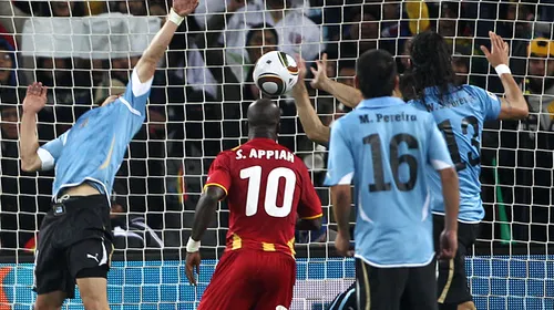 „Ghana putea câștiga Cupa Mondială!** Suarez e un trișor! N-a fost ‘mâna lui Dumnezeu’, ci a diavolului!”