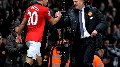 Vești bune pentru Moyes: van Persie a revenit la antrenamentele lui United! Rooney va juca contra lui Tottenham