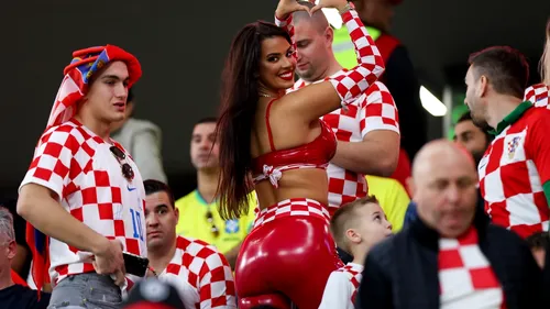Ivana Knoll, reacție după ce s-a zvonit că ar putea să se dezbrace dacă Croația câștigă Campionatul Mondial din Qatar | GALERIE FOTO