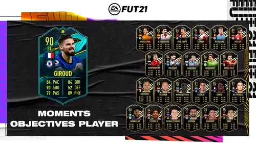 Player Moments Olivier Giroud în FIFA 21 | Cerințe SBC, recompense, data de expirare și ultimele informații despre cardul atacantului