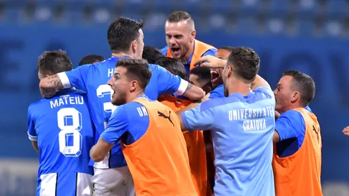 Totul despre dubla Universitatea Craiova – Hapoel Beer Sheva, din play-off-ul Conference League: brigăzile de arbitri, locurile și orele de disputare