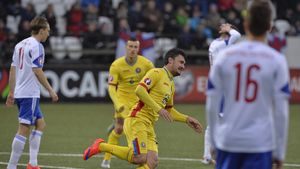 Prima reacție a lui Budescu, omul care a marcat două goluri cu Insulele Feroe: "Cred că e mult spus că am calificat echipa". Ce a spus despre eurogolul de la sfârșitul primei reprize