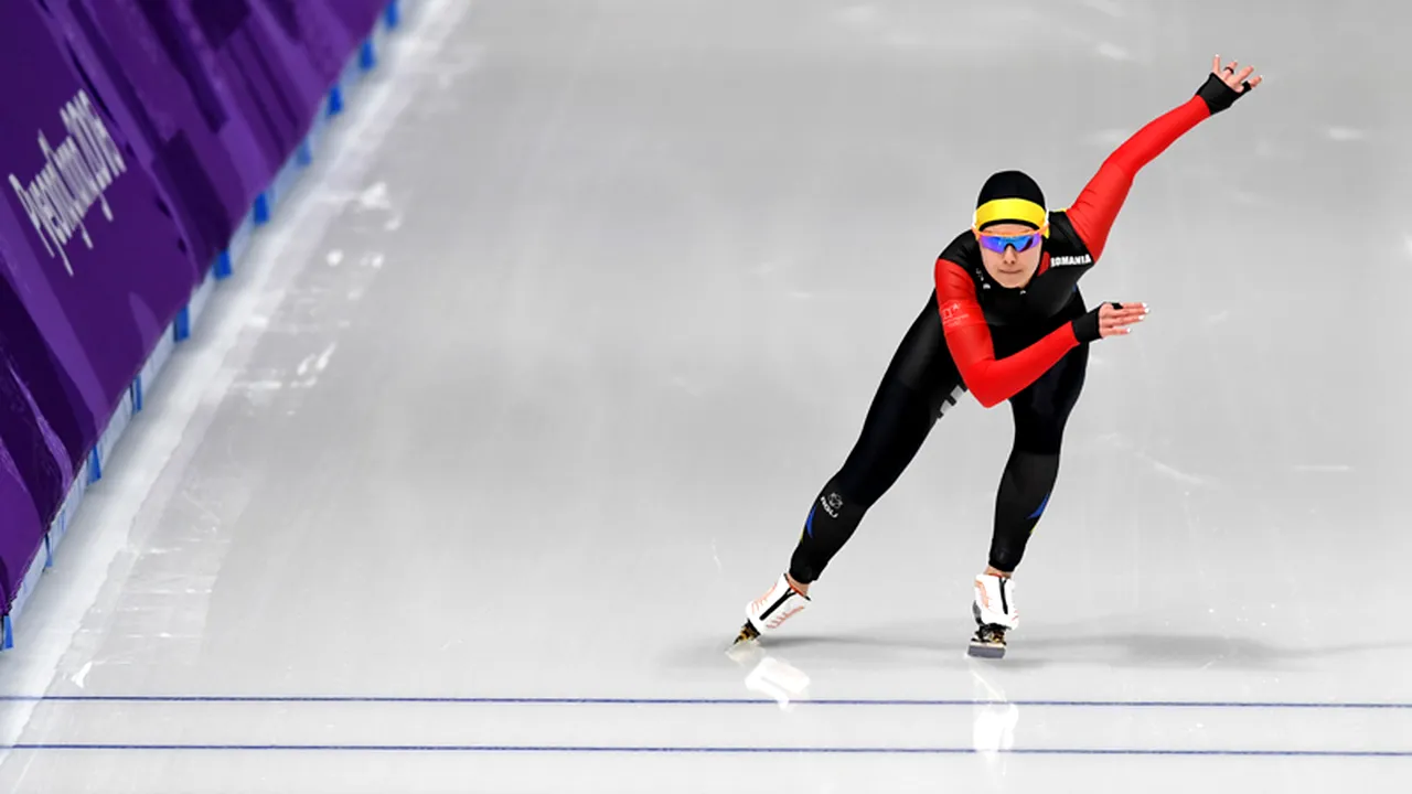 JO de iarnă. Alexandra Ianculescu - locul 31 în proba de 500 de metri la patinaj viteză. 
