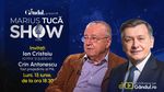 Marius Tucă Show începe luni, 15 iunie, de la ora 18.30, pe Gândul. Invitați: Ion Cristoiu, Crin Antonescu