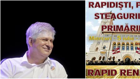 INTERVIU | Dan Tudorache, primarul Sectorului 1: "Ideea preluării Rapidului mi-a venit vorbind cu oamenii. Am anunțat-o pe doamna primar general, nu va exista concurență cu Voluntari. N-am socotit cât va costa". Suporterii pregătesc miercuri miting la Primărie. Reacția lichidatorului