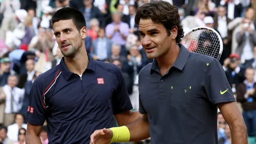 Federer visează din nou la locul 1 mondial. Elvețianul a redus diferența față de Djokovic la 990 de puncte, în cursa pentru Turneul Campionilor: 